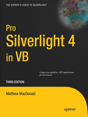 cover image of Pro Silverlight 4 in VB